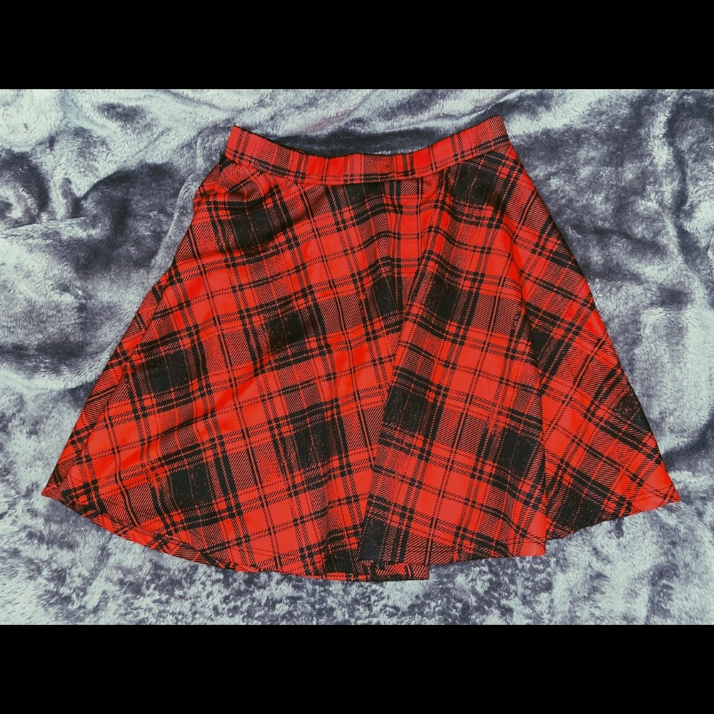 school girl plaid skirt
